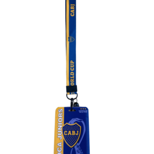 Llavero porta credencial